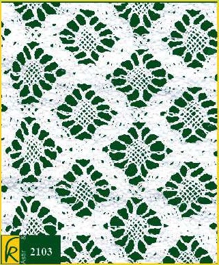 Crochet / Embroidery Fabrics design 2103